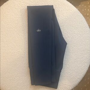 ALO Yoga Navy full length Airlift Yoga Pants